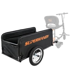SuperHandy Foldable Wagon - Lightweight, 155 lbs Capacity GUT157