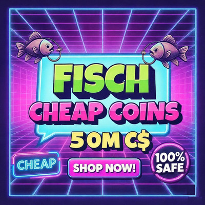   [FISCH] 50 MILLION COINS | Bulk Coins | Fast, Cheap, Safe! |  
