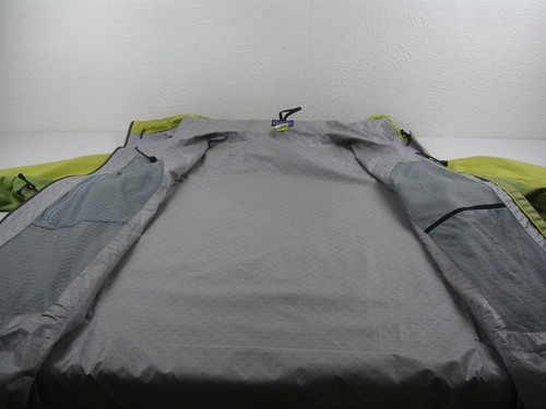 Mens XL Patagonia Jetstream Rain Windbreaker Jacket 83115 Green Waterproof Shell - Picture 14 of 23