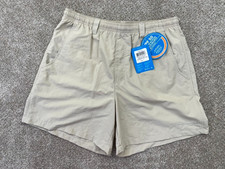 Columbia Short Men's Medium 32x6 Tan PFG Backcast III Water Omni-Shade MSRP 35