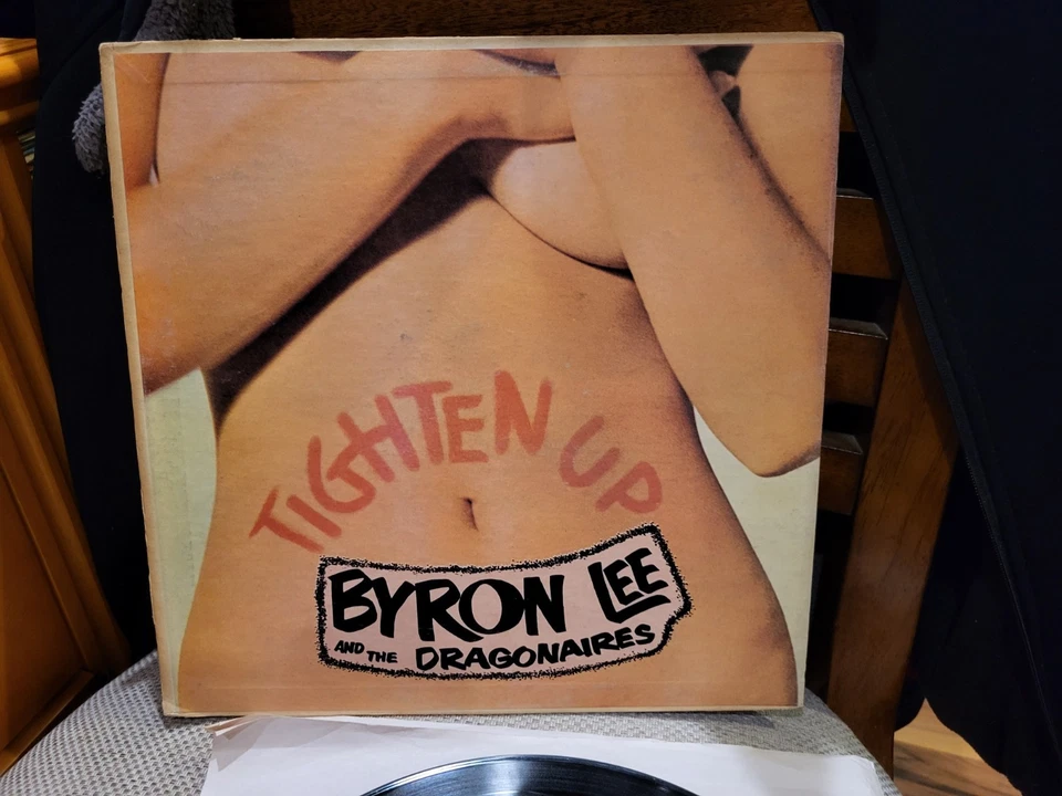 Byron Lee Tighten Up LP EX Vinyl VG+ Cover Dynamic DY3315 Jamaica Reggae 1969 - Image 2 of 4