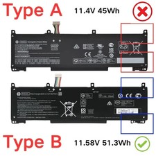 New Genuine RH03XL 51.3Wh Battery for HP EliteBook 640 G9 650 G9 645 G9 655 G9