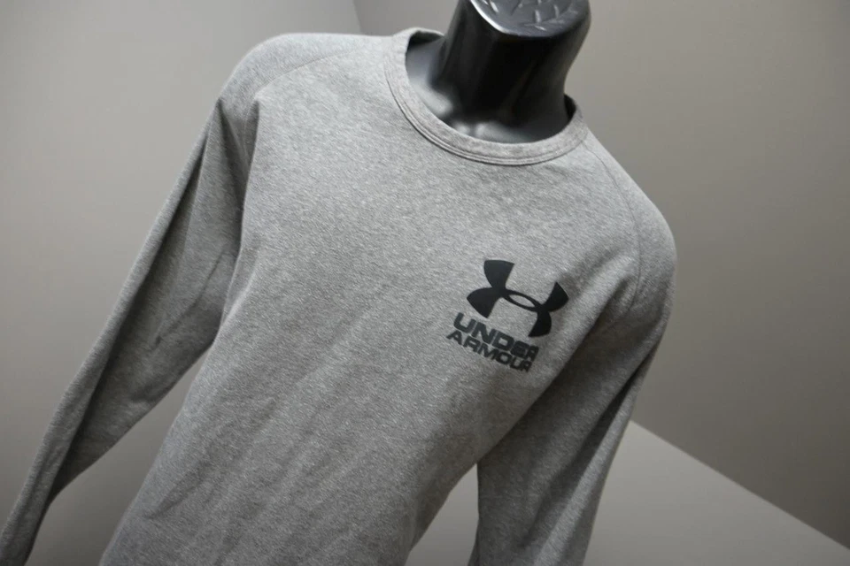 Sudadera Under Armour Suelta Cuello Redondo Atlética Manga Larga Para Hombre Talla Grande Foto 4 de 4