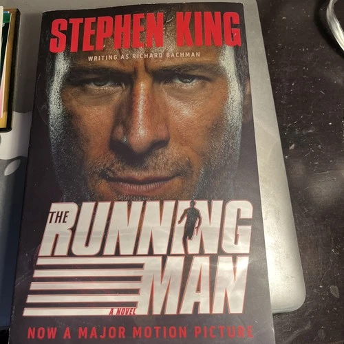 Stephen King Running Man writing as Richard Bachman Paperback 9th Printing Good
