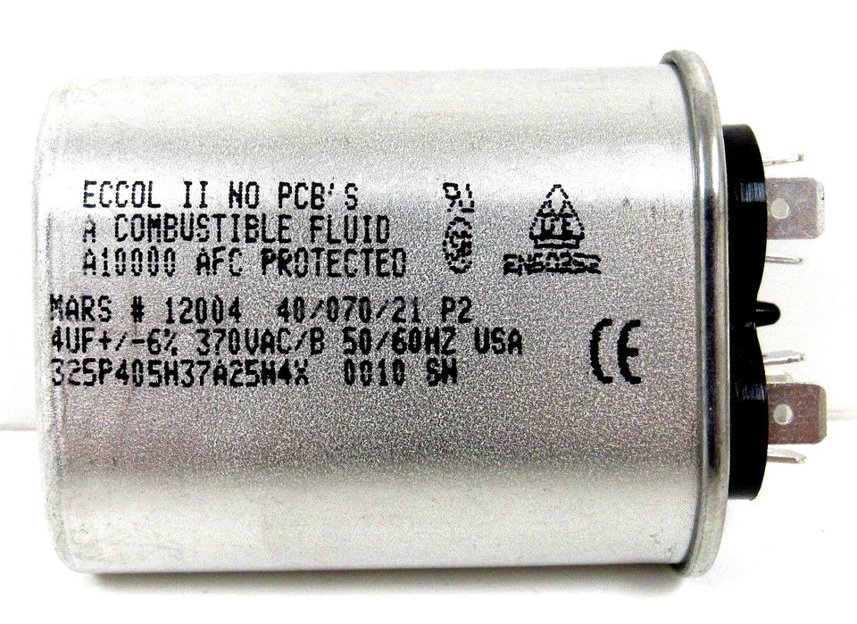 NEW LOT OF 3 MARS 685744-12004 CAPACITOR 68574412004 370 VAC - Image 2 of 3