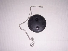 New Badge Holder with chain made of Leather for Sam browne or any belt