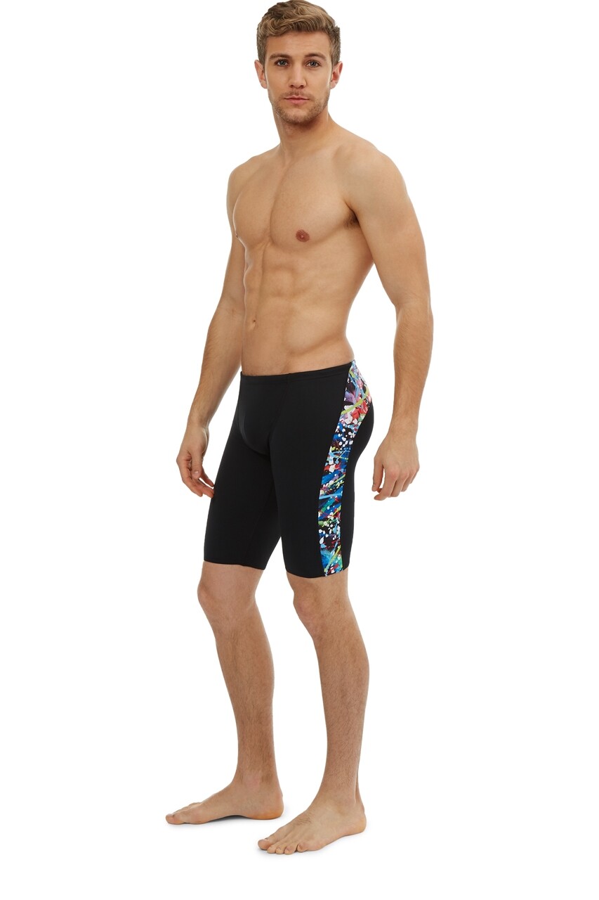 Maru Mens Splash Ecotech Panel Jammers. Mens Jammer. Maru Mens Swimwear