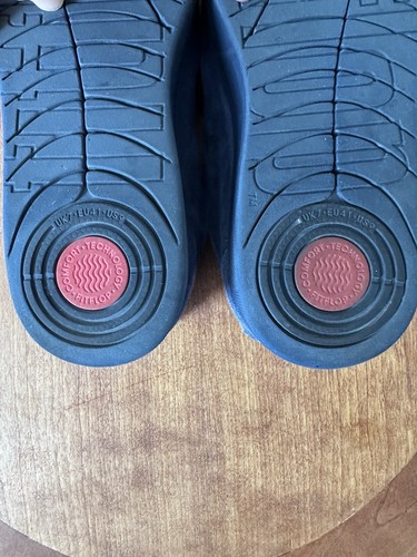 Fitflop Rally Walking Shoes Sneakers Womens Size 9 Blue Suede Casual Lace Up - Picture 10 of 11