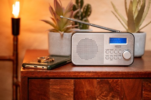 Camry CR 1179 Radio DAB+ FM Batteria Ricaricabile Uscita cuffia - Afbeelding 2 van 5