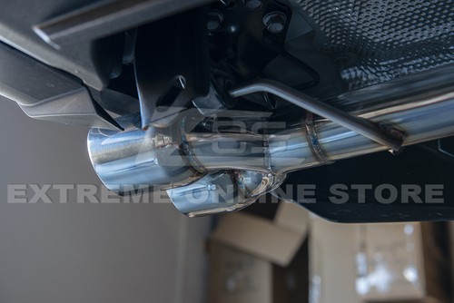 For 17-20 Lexus IS-Class | Muffler Delete Axle Back 3.5" Quad Tips Exhaust - Picture 6 of 12