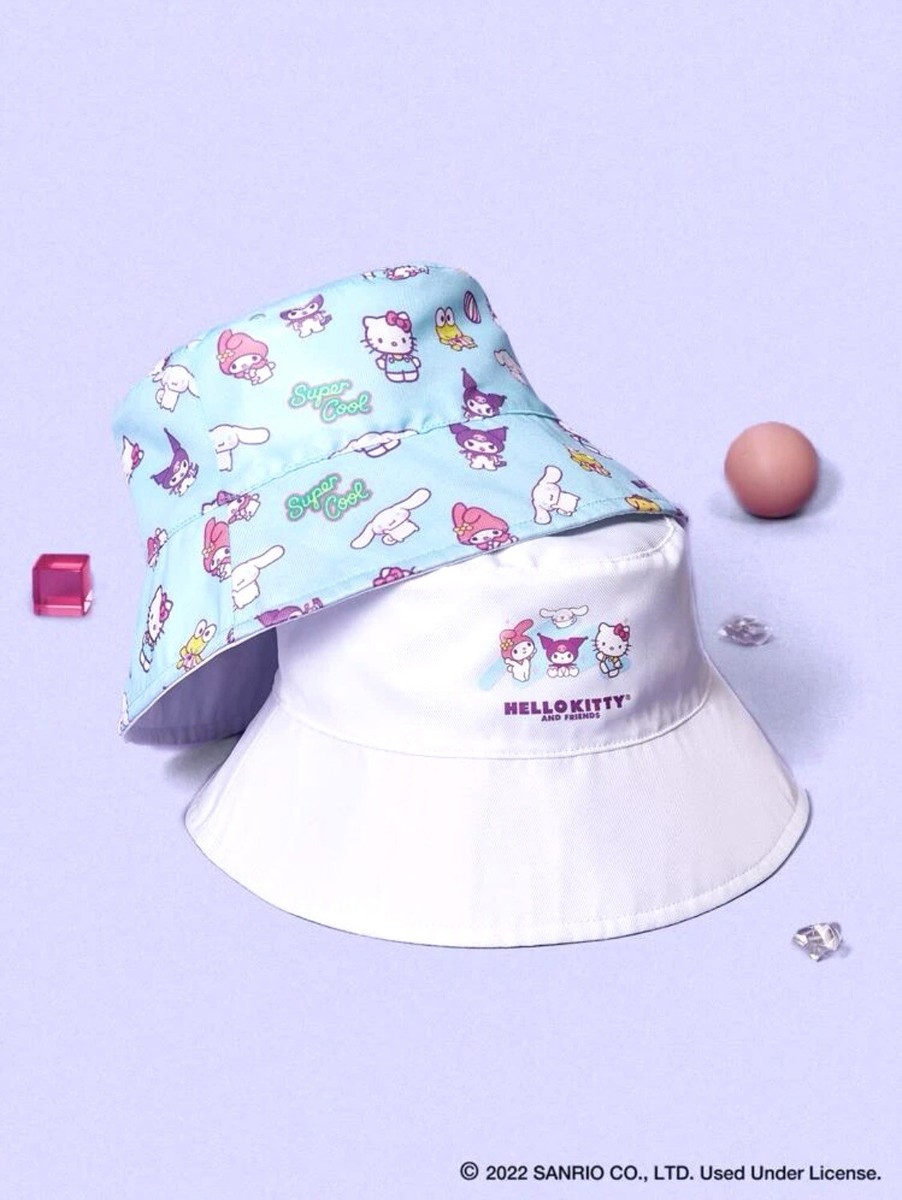 新作♪Zumba X Hello Kitty & Friends Bucket Hat - Multi ZUMBA X HELLO KITTY & FRIENDS BUCKET HAT – Zwear Fashion