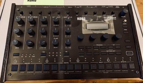 KORG Drumlogue Hybrid Drum Machine Analog Digital Multi-Engine Synthesizer NEW - Picture 2 of 13