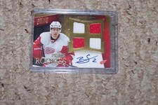 BRENDAN SMITH 2011-12 Panini Prime 2-Color Quad Jersey Auto RC 110 /199