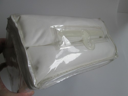 Mattress Saver Pad Full Size 4-in-1 Bed Cover Protection Zippered Cotton Blend - Picture 3 of 6