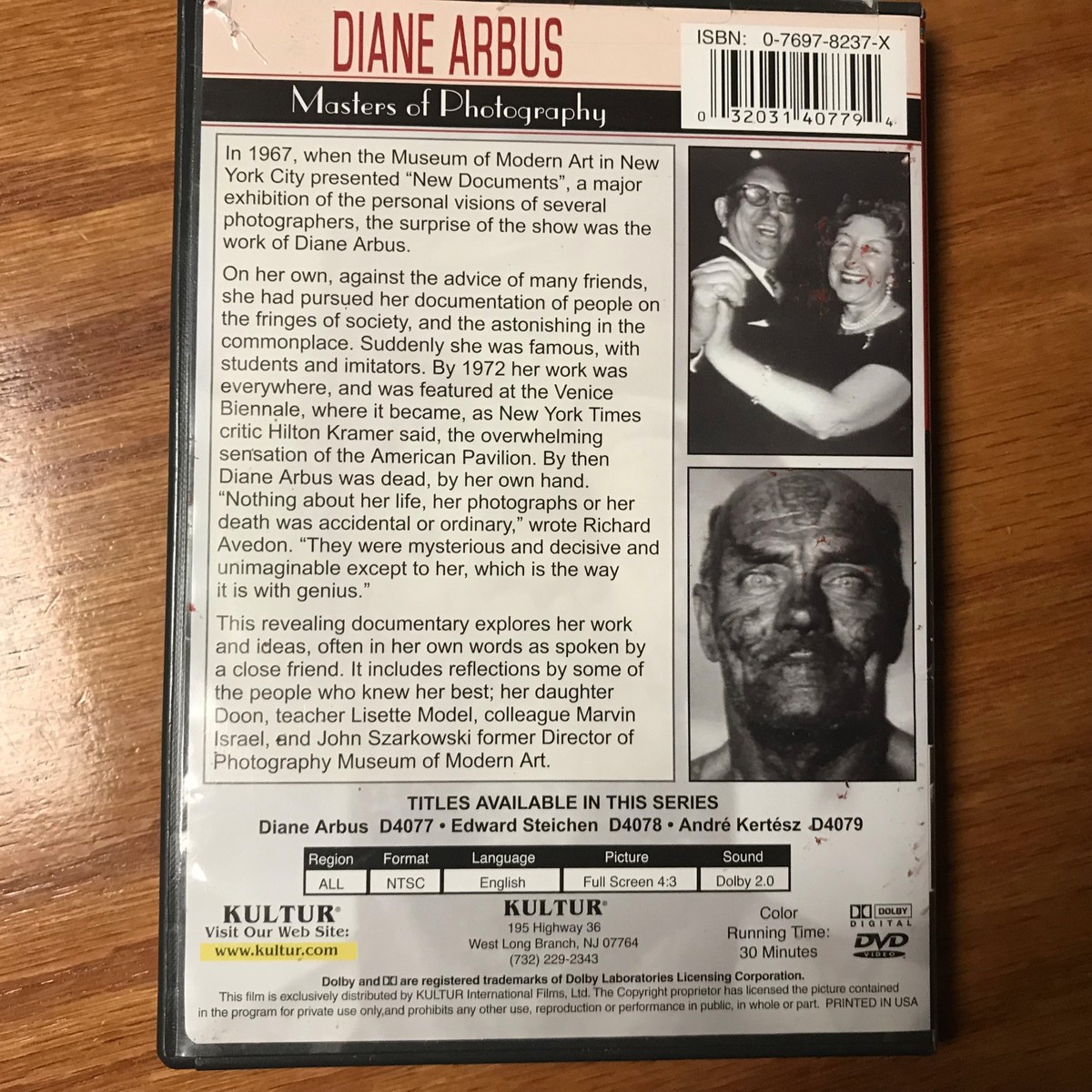 その他 Masters of Photography: Diane Arbus [DVD] Used Masters Of Photography Diane Arbus DVD Kultur | eBay