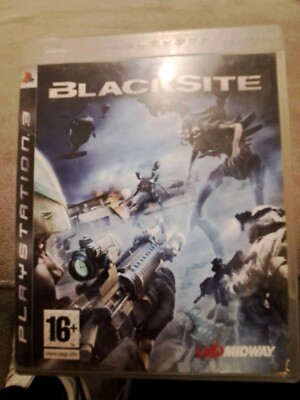 PS3 Spiel Blacksite Sony Playstation Geschenk Spaß Gaming