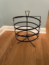 Vintage MCM spinning jewelry holder