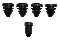 1954-1993 Ford convertible top pump motor 4 rubber mounting feet & fill plug
