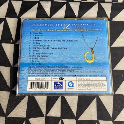 Alone in Iz World by Israel Kamakawiwo'ole (CD, 2001) 761268590725