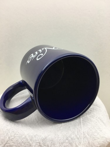 Taza de café de cerámica azul NINA 1492 con nombre y envío 270* - Imagen 5 de 6