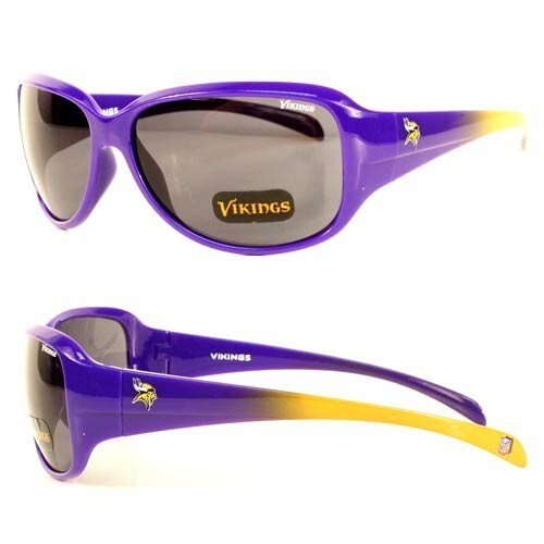 Gafas de sol Minnesota Vikings velocidad polarizada con bolsa mercancía oficial de la NFL - Imagen 1 de 1