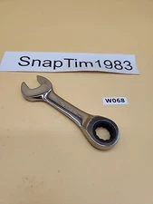 Gearwrench Stubby Ratcheting Wrench SAE or Metric Combination Ratchet 15mm