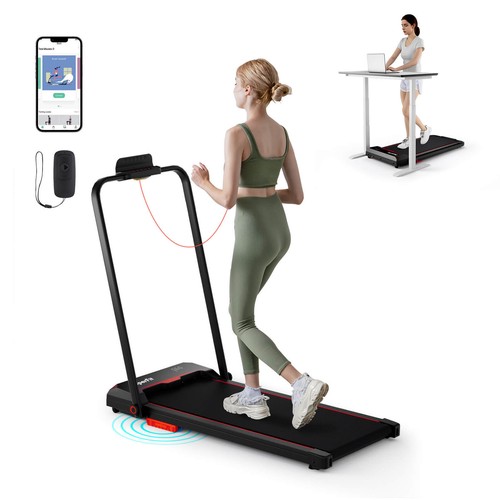 3 in 1 Folding Treadmill with Remote Control LED Display and APP for Home
