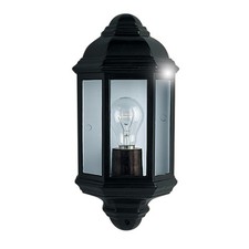  IP44 Outdoor Garden Outside Wall Light Lamp Lanterns Lights Black or White