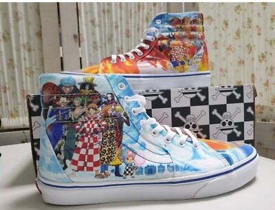 Size 7.5 - VANS One Piece x Sk8- High Punk Hazard for sale