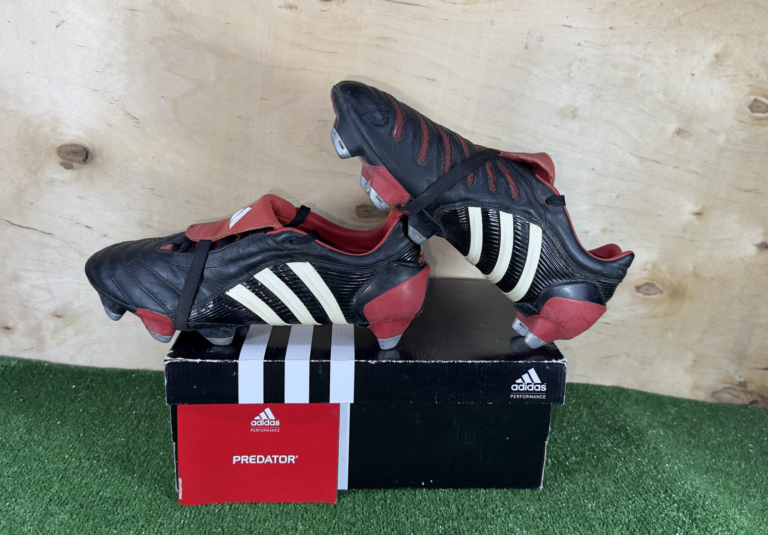 Adidas Predator Pulse SG 2005 years Elit White boots Cleats mens Football/Soccer