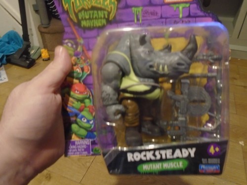 Teenage Mutant Ninja Turtle Rocksteady Mutant Muscle Movie Figure