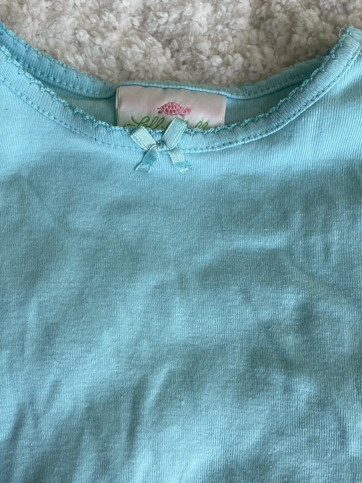Lolly Wolly Doodle niñas talla Camiseta 10 azul pálido/turquesa. Lindo, gran calidad Foto 4 de 4