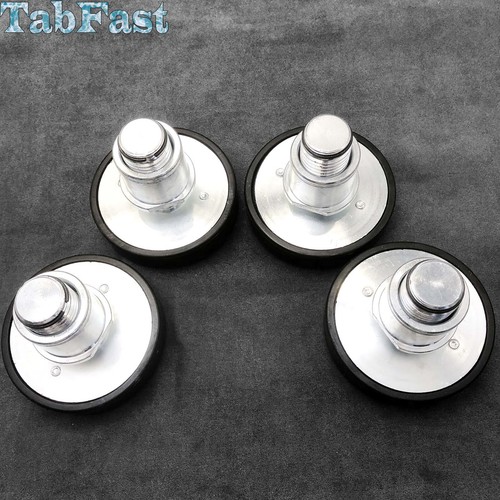 Nuevo 4PK 50mm Auto Elevador Coche Bandeja Redonda Almohadillas de Goma Clavija Almohadillas de Tornillo 50mm - Imagen 4 de 7