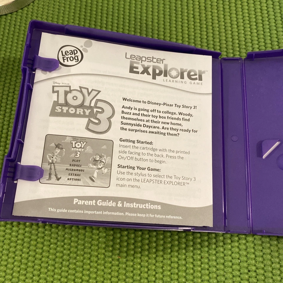 Leap Frog Leapster Explorer Toy Story 3 Boxed - Image 4 of 4