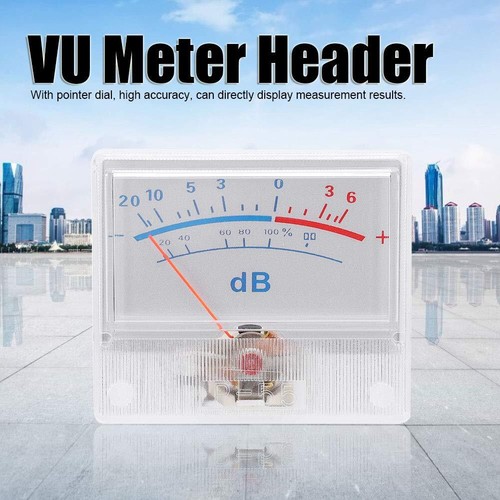 VU Meter P‑55 VU Meter Header ‑20 - Amplificatore di Potenza + 6db DB Meter p... - Imagen 4 de 9