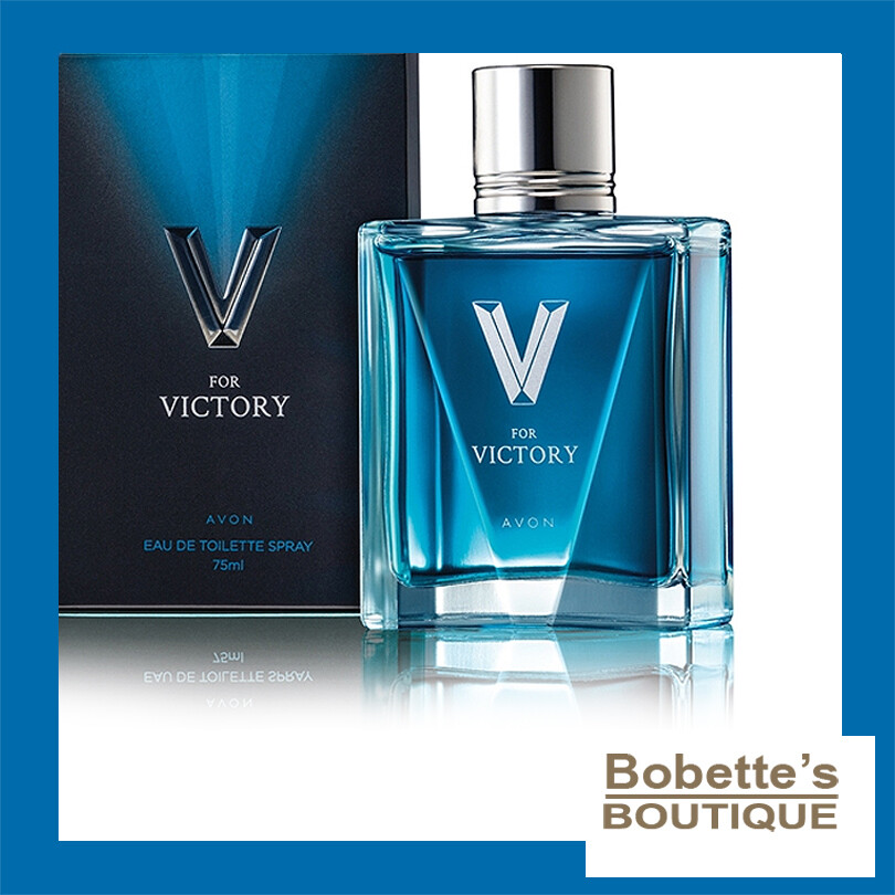 V FOR VICTORY AVON eau de toilette homme 75 ML vaporisateur parfum boisé