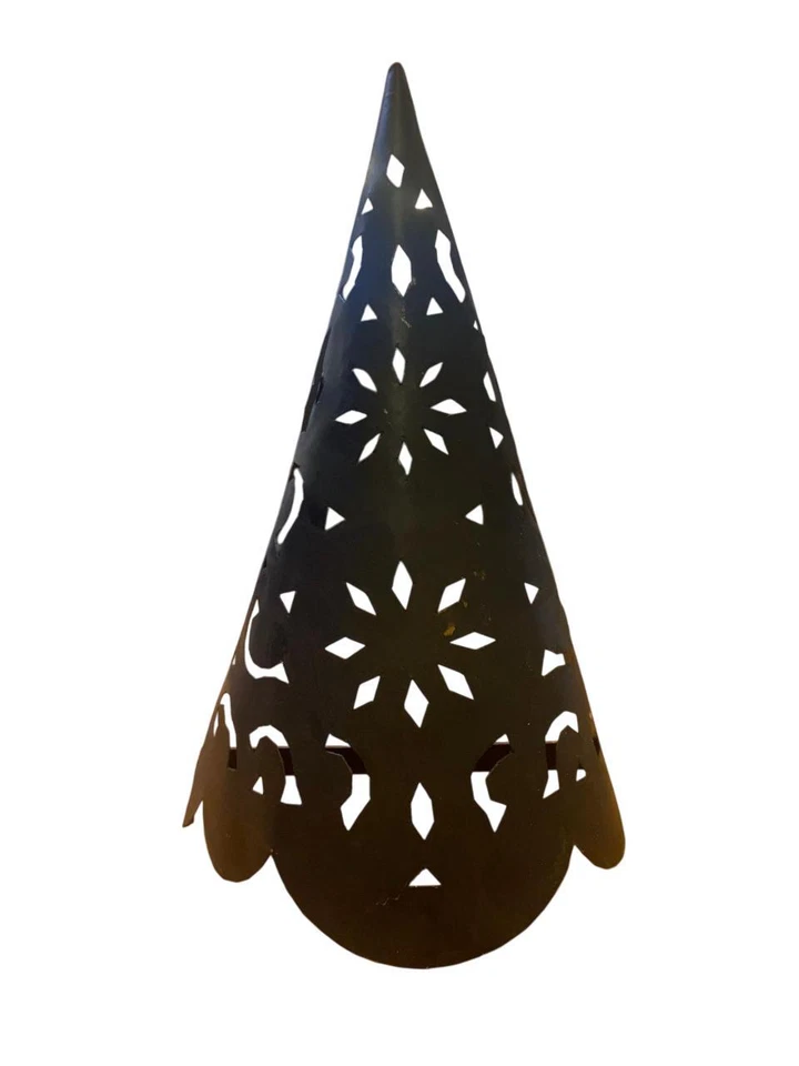 Applique murale marocaine en fer forgé 44 cm – Lanterne orientale - Fait Main - Photo 2/3