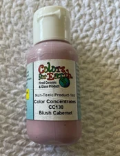1oz Color for Earth Color Concentrate Ceramic Glaze CC130 Blush Cabernet