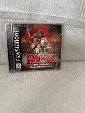 Risk (PlayStation 1, 1998) Complete with Case , 6086610990683, good condition