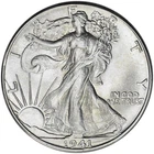 1941 50C BU Walking Liberty Silver Half Dollar