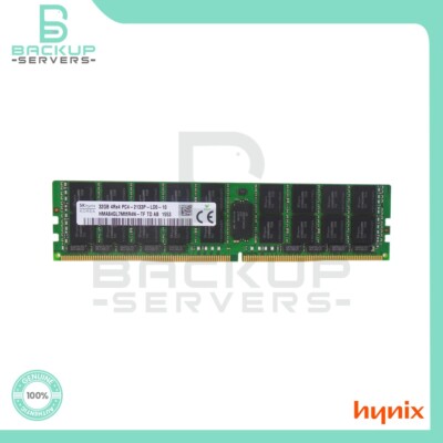 (4枚128GB)32GBx4 PC4 HMA84GL7MMR4N DDR4 SK hynix 32GB/2Gx4 DDR4 PC4 19200 ECC Registered 2400MHz 288 Pin