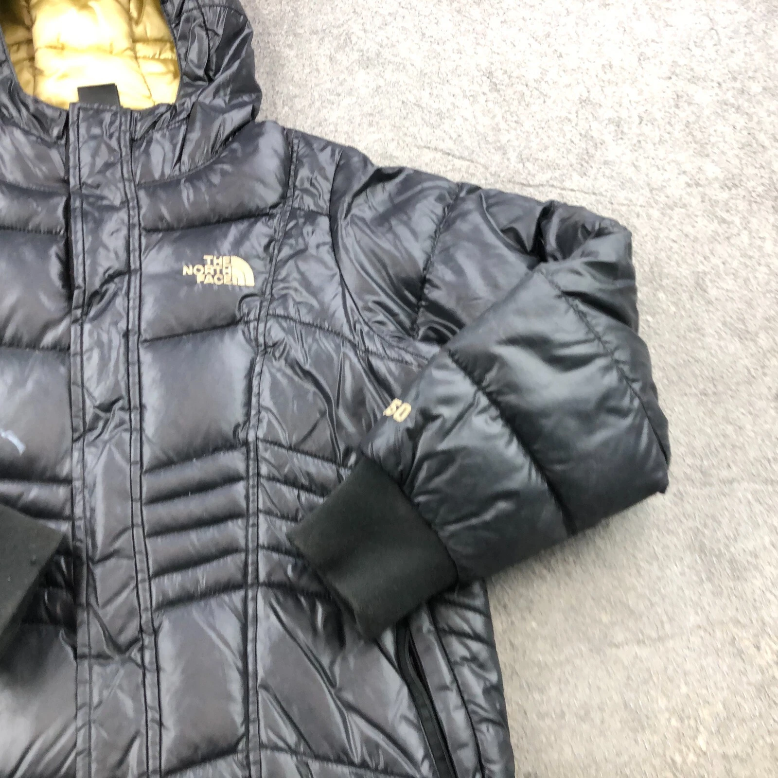 north-face full zip 550 down insulated youth jacket