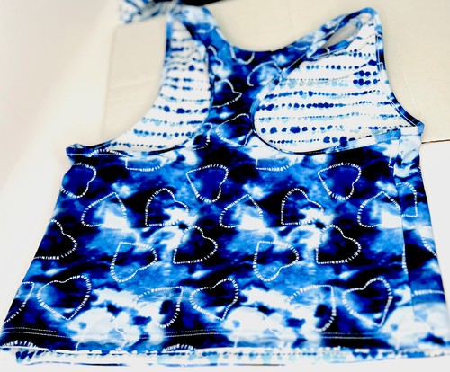 Eddie Bauer Youth Swim Set, Girl Reversible 4-pcs, size M 10/12 - NWT - Picture 7 of 16