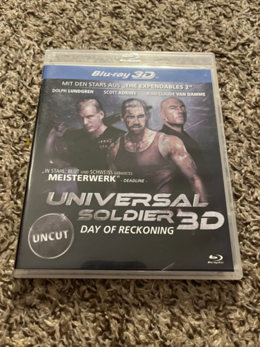 Universal Soldier: Day of Reckoning 3D Blu Ray / Uncut / Region Free