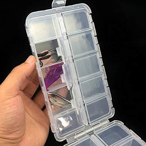 OriGlam Premium 20 Compartments Tackle Boxes, Tackle Utility Boxes, Plastic - Picture 4 of 7