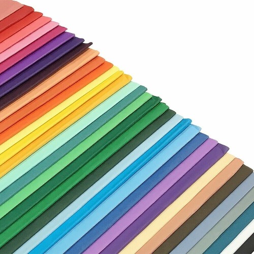 Pack of 864 Pc 36 Colors Assortment Rainbow Tissue Paper Gift Wrapping - Picture 3 of 4