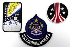 LARGE Aliens Movie Sulaco Colonial Marines Unform Patches-Set (4) or Your Choice