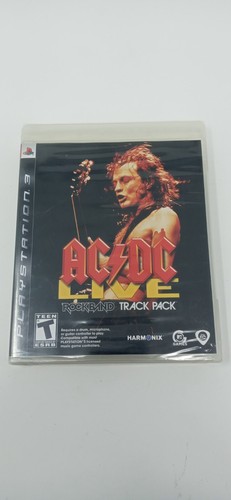 AC/DC Live: Rock Band Track Pack (Sony PlayStation 3), factory sealed y-fold