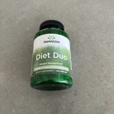 Swanson DIET DUO 120 Capsules | Exp 02/2026 Sealed W/ Fast Shipping!