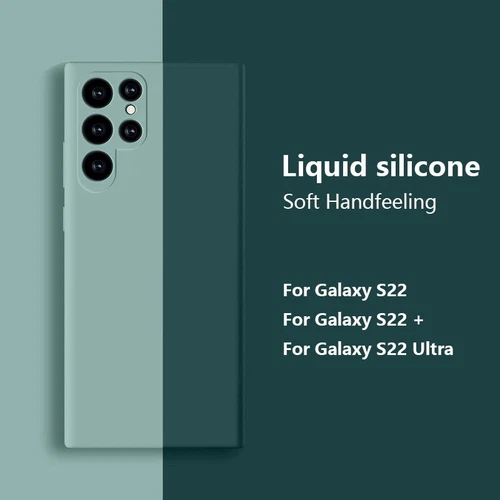 Neu Silikon Hülle für Samsung S21 S22 S23 S24 Ultra Plus S20 FE A52 A53 Cover - Bild 9 von 22